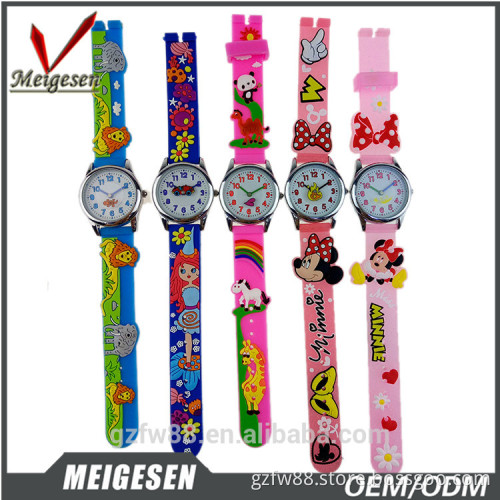 Meigesen Watch manufacturer cheap cotton silicon promotion watches